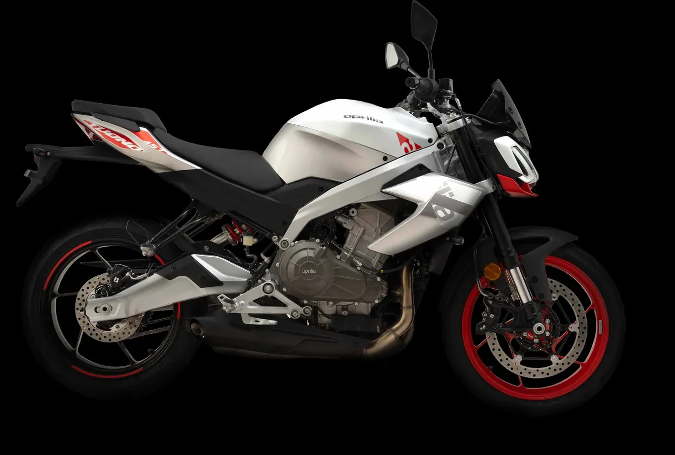 Aprilia Tuono 457 in Puma Grey